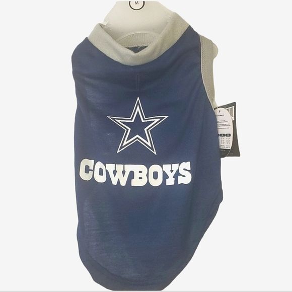 NFL Dallas Cowboys Dog Tshirt Size Small Or Medium - Picture 15 of 16
